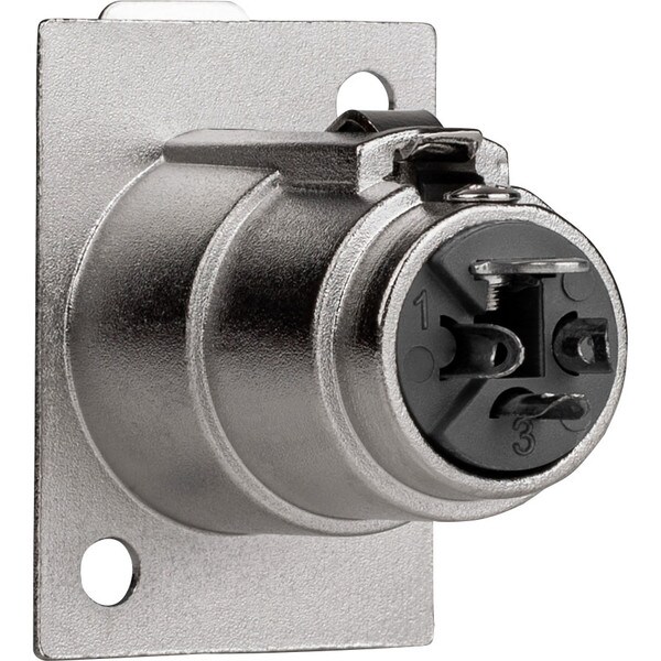 Main product image for XLR Type Chassis Mount Female 3 Pin 090-349